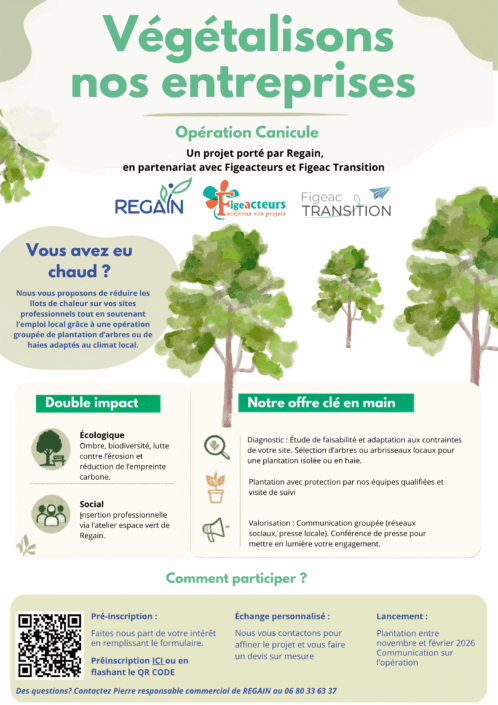 Affiche Végétalisez vos entreprises